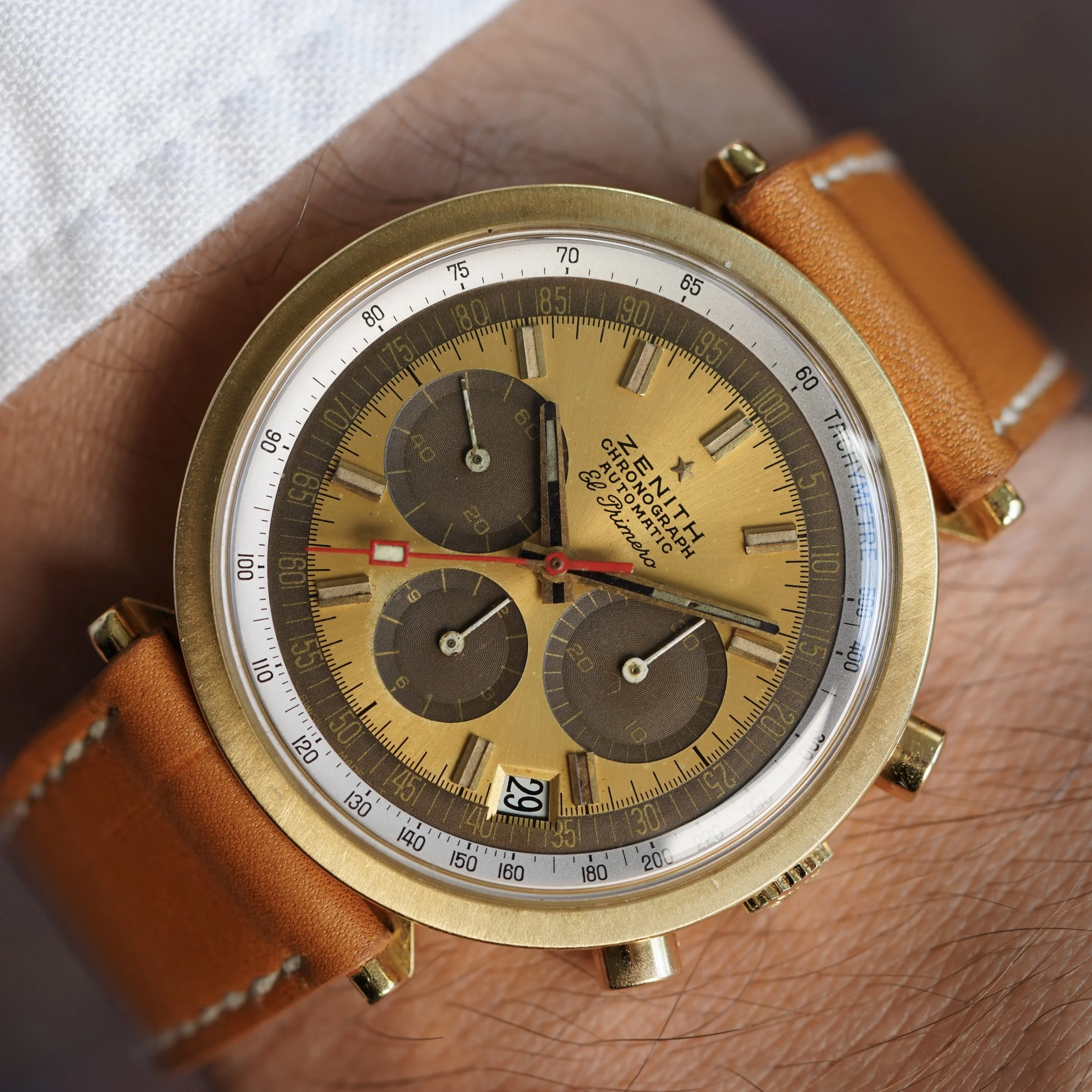Zenith El Primero Reference G 382 B Unpolished — Wind Vintage